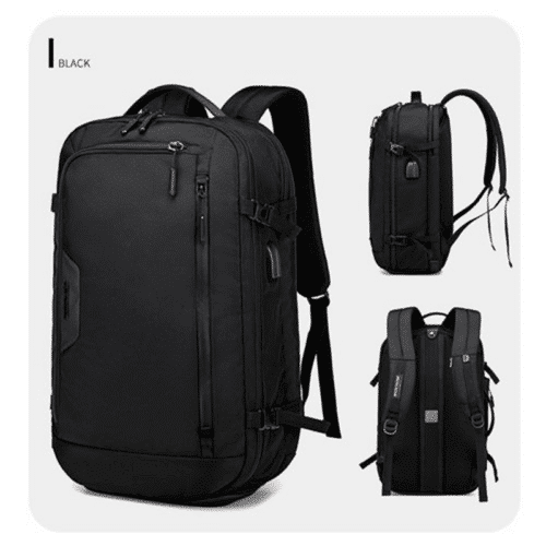 Arctic Hunter B00187 Black Laptop Backpack 15.6-Inch - GEEKS STORE