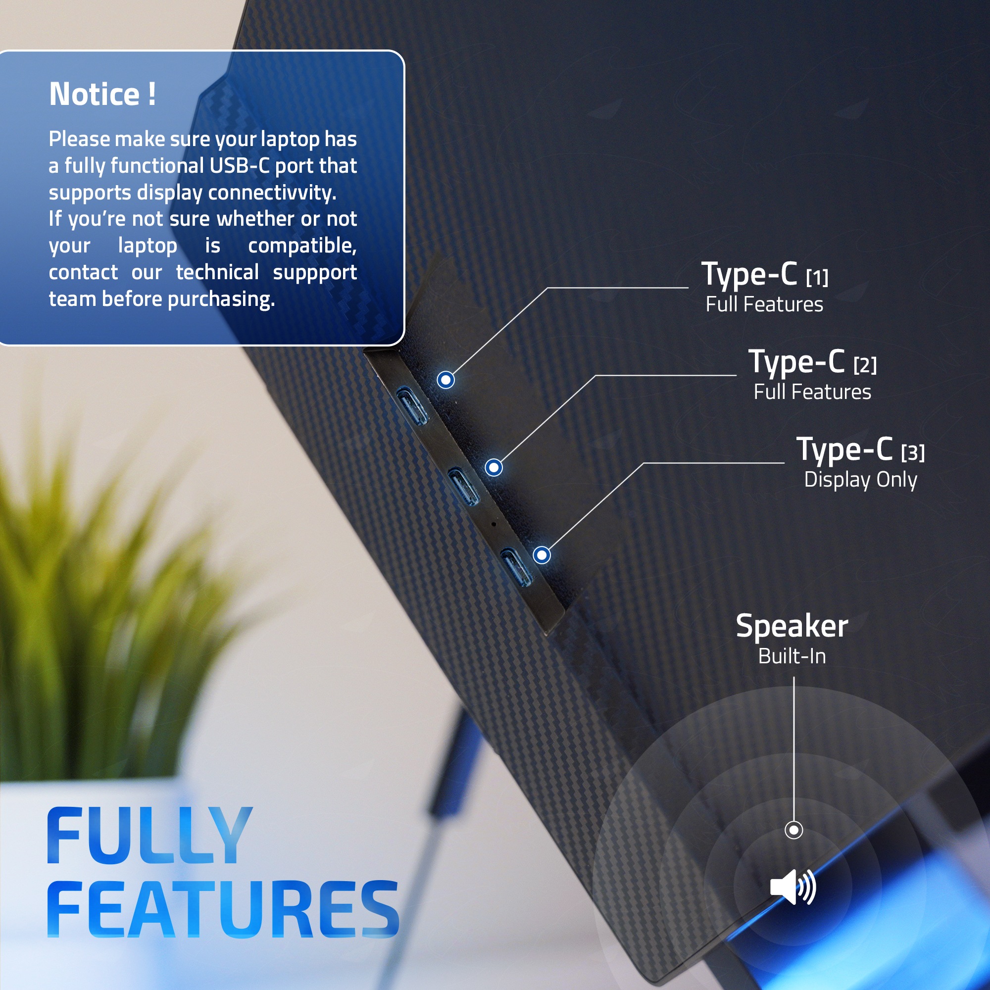 V2Com S2 Triple Laptop Screen Extender