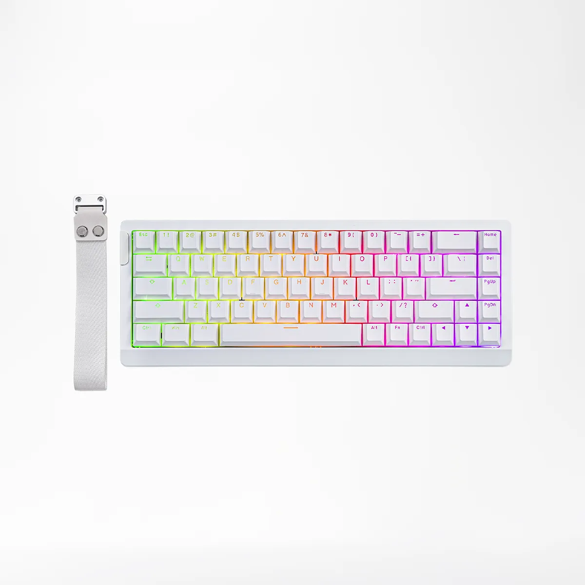 EPOMAKER HE68 Lite Hall Effect Keyboard (White)