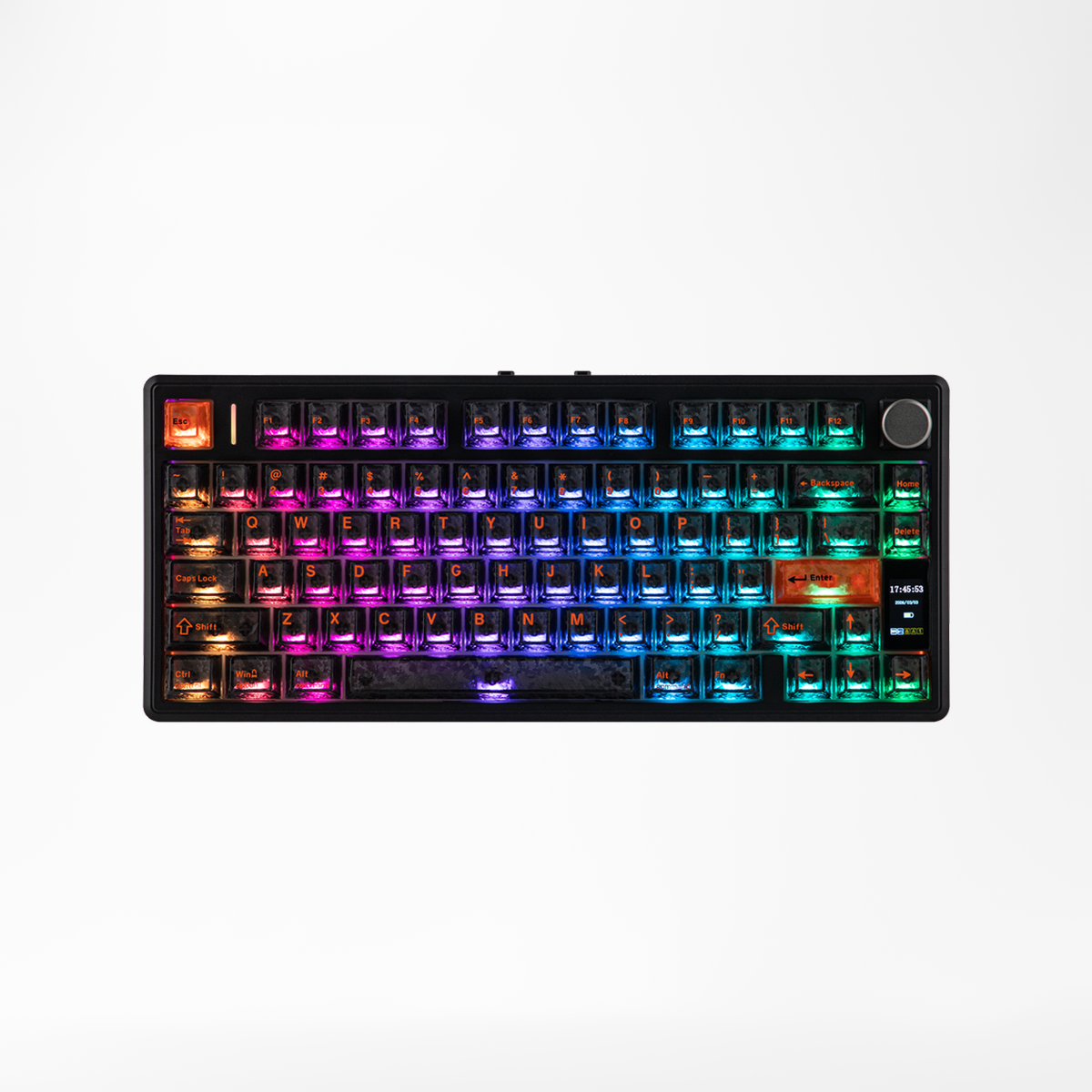 EPOMAKER TH80 V2 PRO- 75% (Sea Salt Silent, Black)
